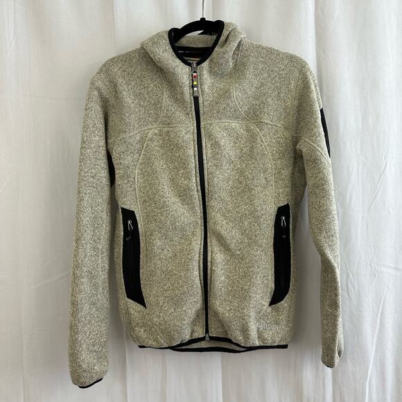 Sherpa Adventure Gear Khampa Hooded Sweater in Tan Men's Size Small - Picture 1 of 8